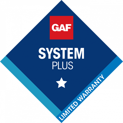 GAF System Plus Certified